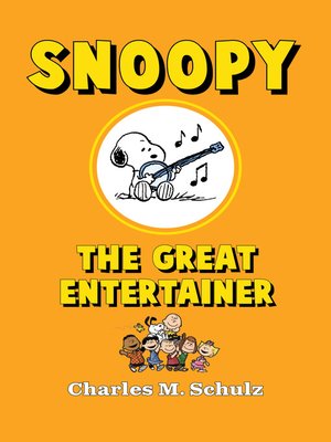 cover image of Snoopy the Great Entertainer
